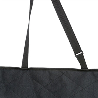 TRIXIE AUTOSTOEL KUSSEN DUBBEL ZWART 95X50X10 CM