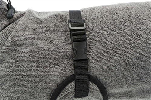 TRIXIE BADJAS HOND BADSTOF GRIJS 30 CM