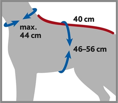 TRIXIE BADJAS HOND BADSTOF GRIJS 40 CM