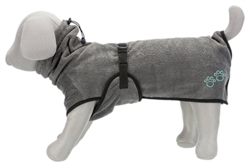 TRIXIE BADJAS HOND BADSTOF GRIJS 75 CM