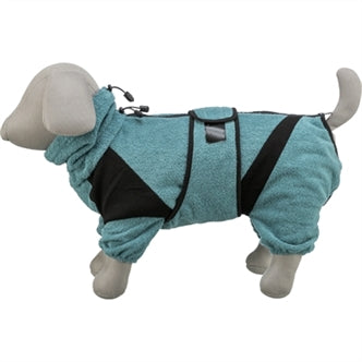 TRIXIE BADJAS / HUISOVERALL BADSTOF PETROL 62 CM