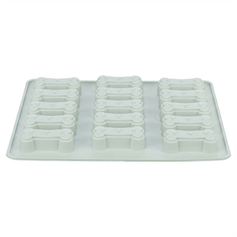 TRIXIE BAKMAT VOOR DIERENSNACKS BOTVORM BPA VRIJ GRIJS 24X29 CM