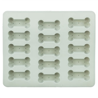 TRIXIE BAKMAT VOOR DIERENSNACKS BOTVORM BPA VRIJ GRIJS 24X29 CM