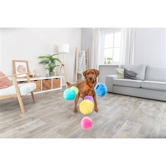 TRIXIE BAL PLUCHE GERECYCLED ASSORTI 10X10X10 CM