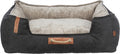 TRIXIE BE NORDIC HONDENMAND FOHR ZWART / ZAND 80X60X26 CM