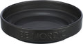 TRIXIE BE NORDIC VOERBAK KAT KERAMIEK / RUBBER ZWART 16 CM