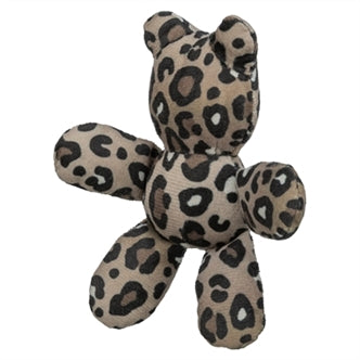 TRIXIE BEER PLUCHE PANTERPRINT MET KATTENKRUID / CATNIP ASSORTI 12 CM