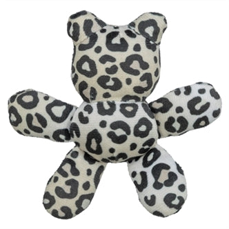 TRIXIE BEER PLUCHE PANTERPRINT MET KATTENKRUID / CATNIP ASSORTI 12 CM
