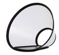 TRIXIE BESCHERMKRAAG MET KLITTENBAND KUNSTSTOF TRANSPARANT 44-53X22 CM