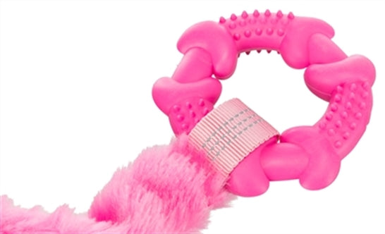 TRIXIE BUNGEE TUGGER MET RING ASSORTI 10X10X56 CM