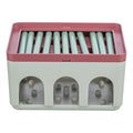 TRIXIE CAT ACTIVITY ROD BOX WIT / BORDEAUX 20X16X12 CM