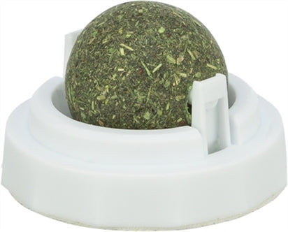 TRIXIE CATNIP BAL MET HOUDER ZELFKLEVEND 5 CM