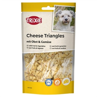 TRIXIE CHEESE TRIANGLES MET FRUIT EN GROENTEN 80 GR