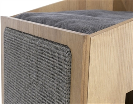 TRIXIE CITYSTYLE CAT TOWER BRUIN / GRIJS 105 CM
