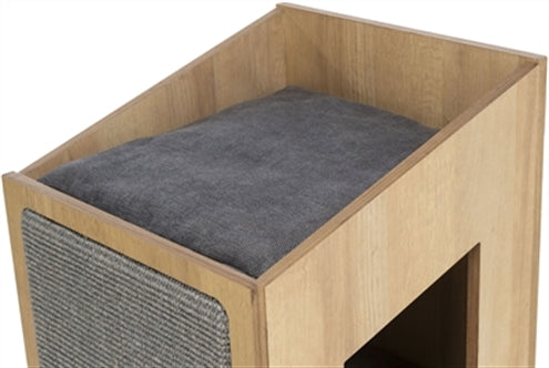 TRIXIE CITYSTYLE CAT TOWER BRUIN / GRIJS 105 CM