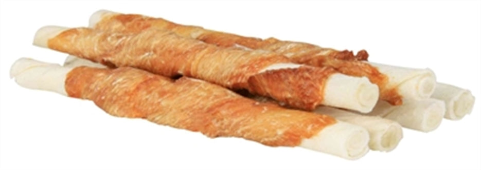 TRIXIE DENTA FUN CHICKEN CHEWING ROLL 80 GR 28 CM 50 ST