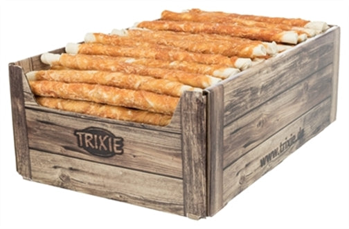 TRIXIE DENTA FUN CHICKEN CHEWING ROLL 80 GR 28 CM 50 ST