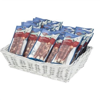 TRIXIE DENTA FUN MARBLED BEEF CHEWING ROLLS 17 CM 3 ST 140 GR