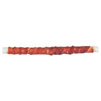 TRIXIE DENTA FUN STICK MET EEND EN KIPPENLEVER 28 CM 40 ST