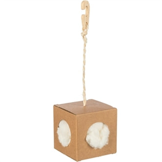 TRIXIE DOOSJE MET NESTMATERIAAL KAPOK 9X9X9 CM 6 GR
