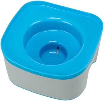 TRIXIE DRINKBAK REISBAK STRONG DONKERGRIJS / PETROL 21X21X11 CM OP=OP