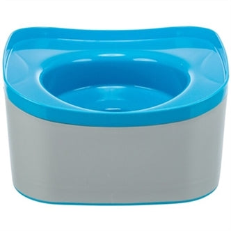 TRIXIE DRINKBAK REISBAK STRONG DONKERGRIJS / PETROL 21X21X11 CM OP=OP
