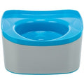 TRIXIE DRINKBAK REISBAK STRONG DONKERGRIJS / PETROL 21X21X11 CM OP=OP