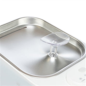 TRIXIE DRINKFONTEIN AQUA SQUARE KUNSTSTOF / RVS WIT 23,5X16X15,5 CM