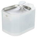 TRIXIE DRINKFONTEIN AQUA SQUARE KUNSTSTOF / RVS WIT 23,5X16X15,5 CM
