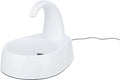 TRIXIE DRINKFONTEIN CURVED STREAM KUNSTSTOF WIT 25X35X24,5 CM 2,6 LTR