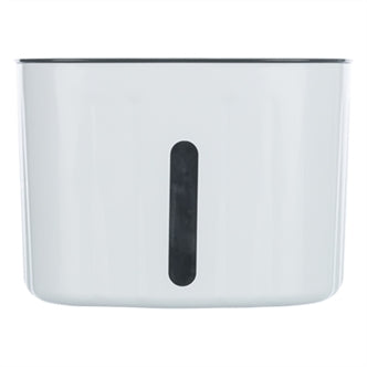 TRIXIE DRINKFONTEIN FLOWER KUNSTSTOF WIT / GRIJS 18,5X18,5X13 CM 2 LTR