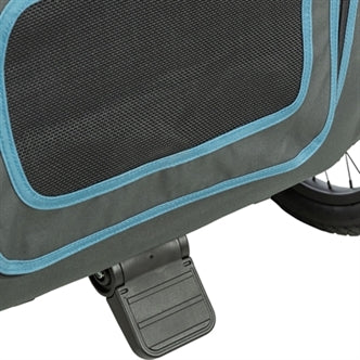 TRIXIE FIETSKAR TOT 45 KG BLAUW / GRIJS L 81X112/155X112 CM