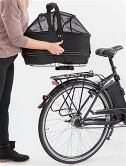 TRIXIE FIETSMAND BAGAGE DRAGER BREED ZWART 60X29X49 CM