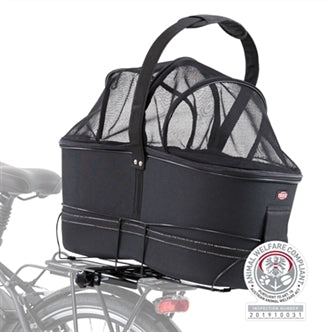 TRIXIE FIETSMAND BAGAGE DRAGER BREED ZWART 60X29X49 CM