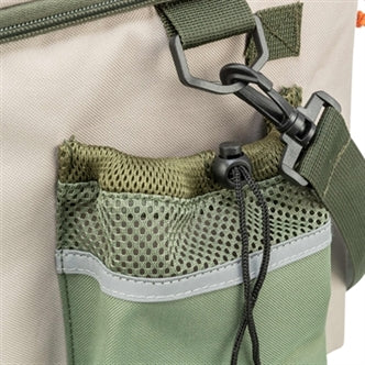 TRIXIE FIETSMAND VOOR STUUR POLYESTER OLIJFGROEN / BEIGE 48X34X40 CM