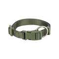 TRIXIE HALSBAND HOND PREMIUM OLIJFGROEN 15-25X1 CM