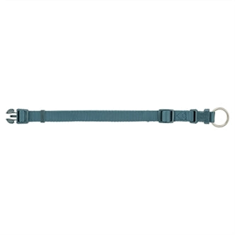 TRIXIE HALSBAND HOND PREMIUM PETROL BLAUW 22-35X1 CM