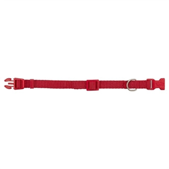 TRIXIE HALSBAND HOND PREMIUM ROOD 22-35X1 CM