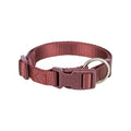 TRIXIE HALSBAND HOND PREMIUM SANGRIA ROOD 40-65X2,5 CM