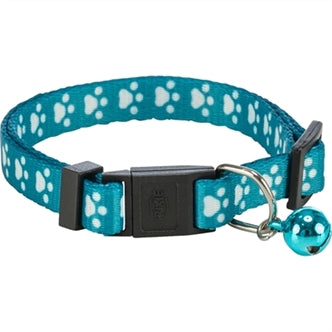 TRIXIE HALSBAND KAT PRINT POOT ELASTISCH ASSORTI