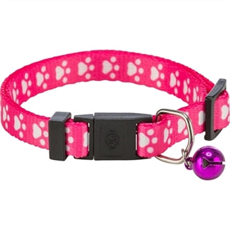 TRIXIE HALSBAND KAT PRINT POOT ELASTISCH ASSORTI