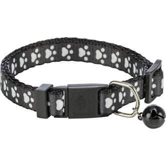 TRIXIE HALSBAND KAT PRINT POOT ELASTISCH ASSORTI