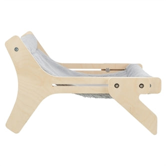 TRIXIE HANGMAT HOUT ONBEHANDELD GRIJS 47X24X38 CM