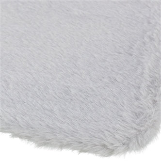 TRIXIE HANGMAT VOOR AAN RAAM OPVOUWBAAR PLUCHE / MESH WIT / GRIJS 58X34 CM