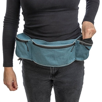TRIXIE HEUPTAS BAGGY BELT BLAUW 44X6X11 CM RIEM 62-125 CM
