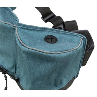 TRIXIE HEUPTAS BAGGY BELT BLAUW 44X6X11 CM RIEM 62-125 CM