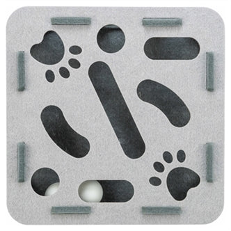 TRIXIE HOLE'N'ROLL BOX VILT GRIJS 30X30X7,5 CM