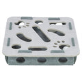 TRIXIE HOLE'N'ROLL BOX VILT GRIJS 30X30X7,5 CM