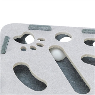 TRIXIE HOLE'N'ROLL BOX VILT GRIJS 30X30X7,5 CM