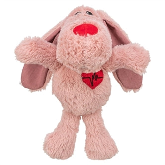 TRIXIE HOND HART PLUCHE ROZE 28 CM